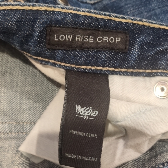 Mossimo Supply Co. Dark Blue Flare Jeans - Picture 5 of 5